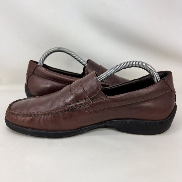 Johnston & Murphy Penny Loafers Brown Men’s Size 8 D - Picture 5 of 9